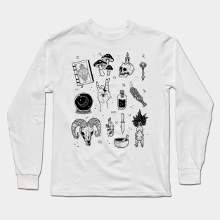 Witchy Things Minimalist Long Sleeve T-Shirt